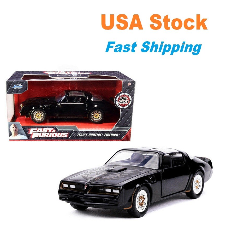 Fast And Furious Tego’s Pontiac Firebird T-Top JADA Diecast Toy Car 5″ 1:32