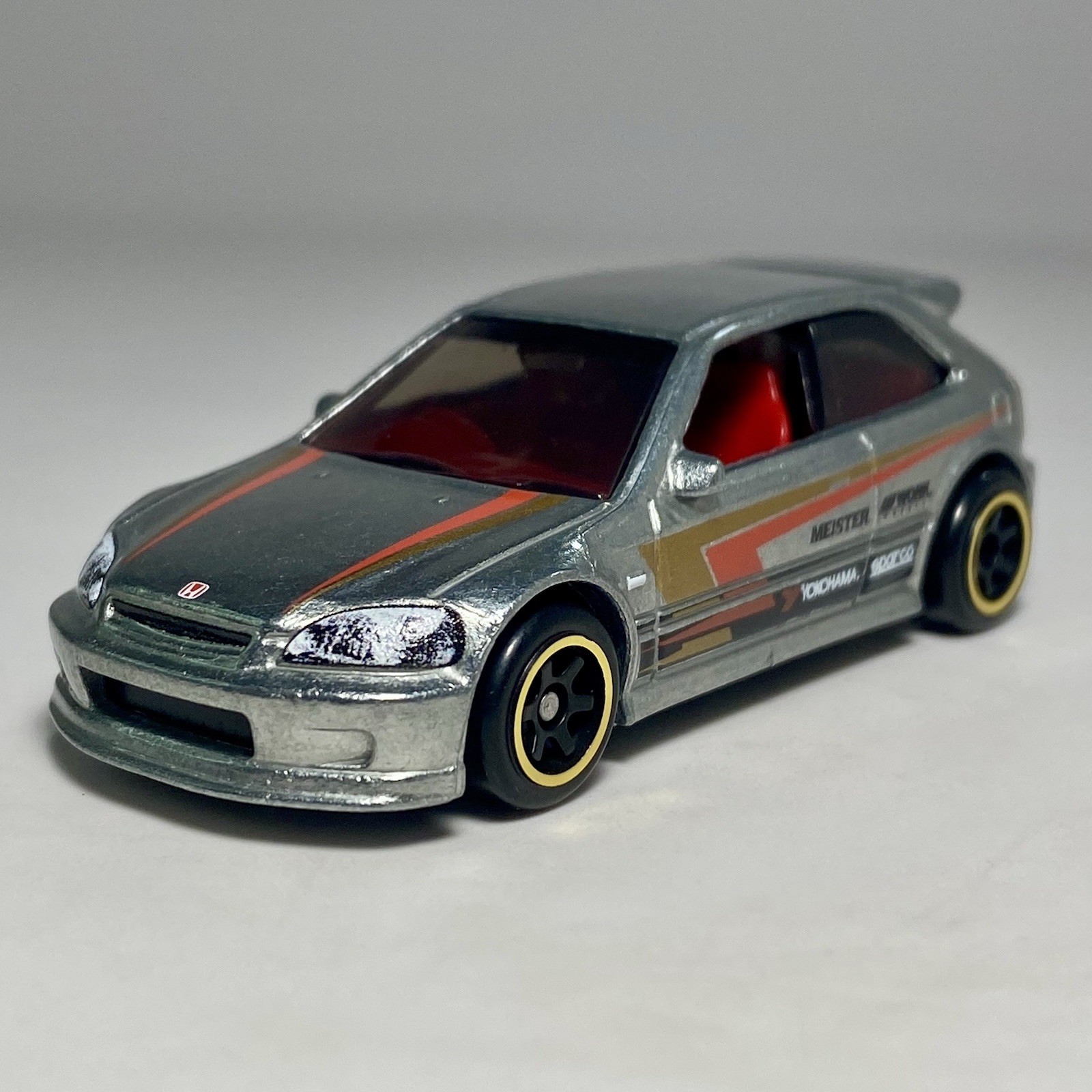Hot Wheels Silver Series 1999 Honda Civic Type R EK9 Zamac 1:64 Diecast JDM RHD