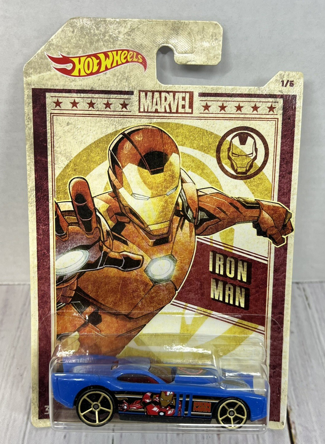 Hot Wheels Marvel Iron Man The Gov’ner Vehicle 2018 Mattel 1/6