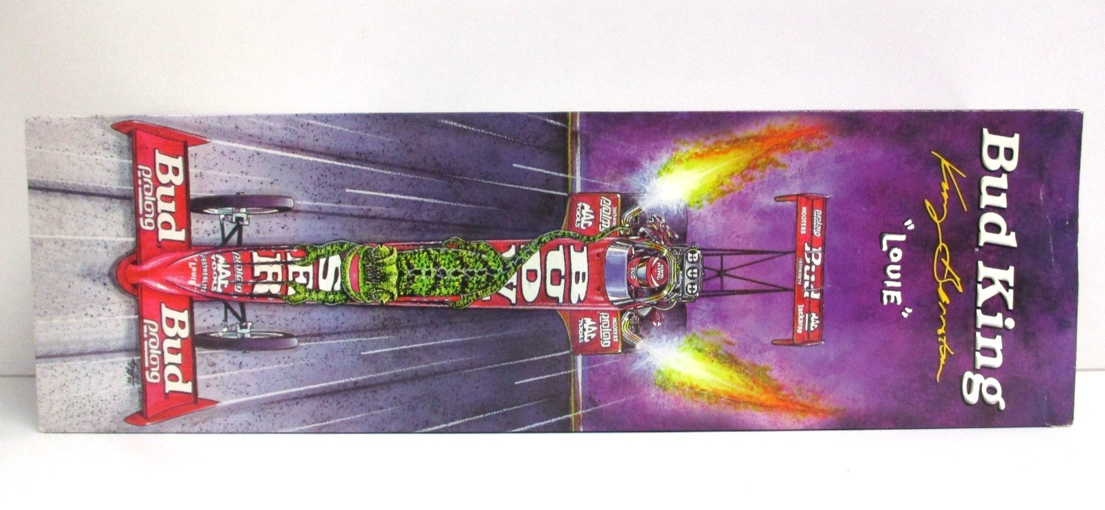 ACTION KENNY BERNSTEIN BUDWEISER LOUIE THE LIZARD 1998 TOP FUEL DRAGSTER 1/24
