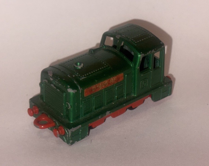 MATCHBOX LESNEY SUPERFAST Loose Shunter #24 (Green) (Car Has Play Wear)