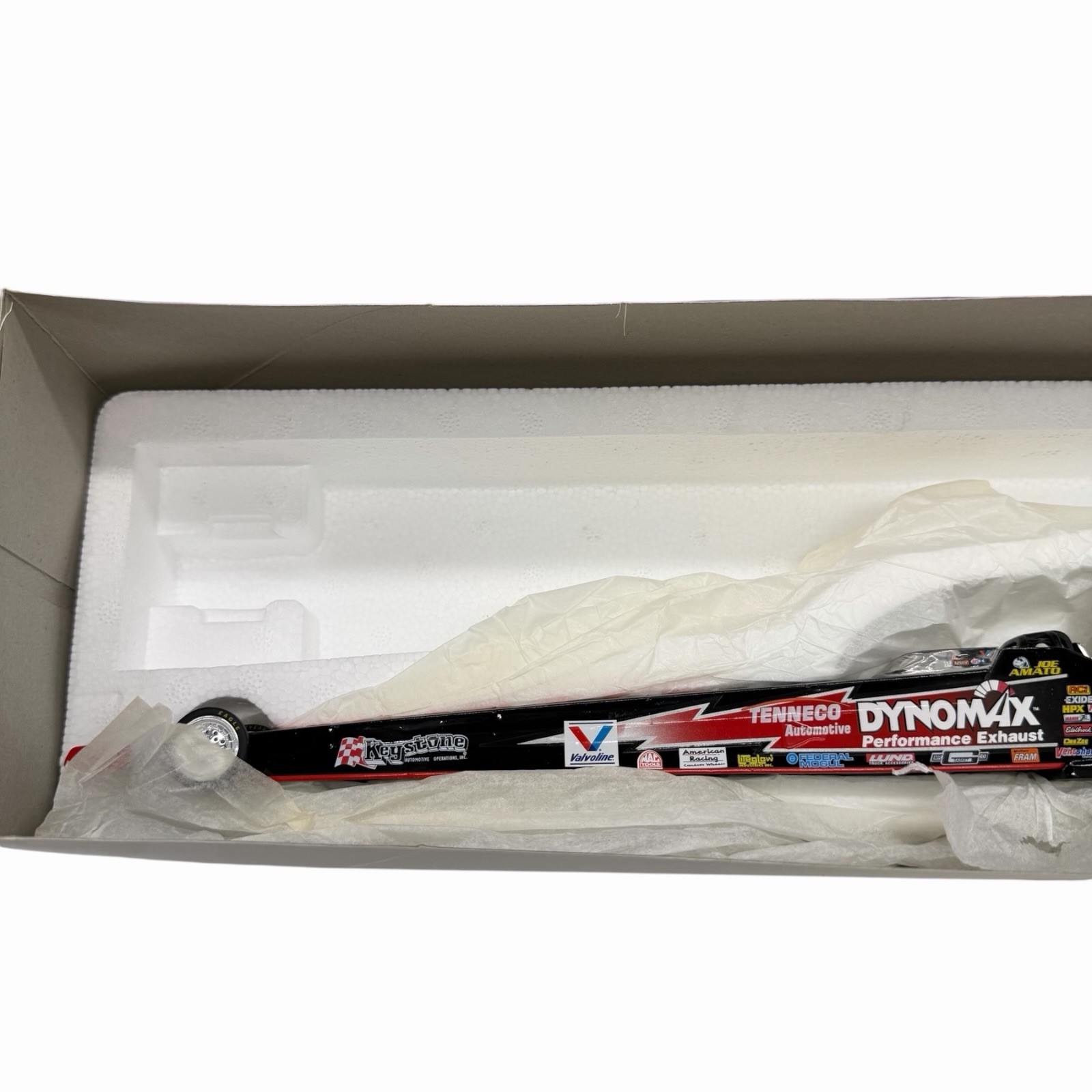 Action Joe Amato Dynomax 2000 1 Of 3000 1:24 Scale Top Fuel Dragster Mac Tools