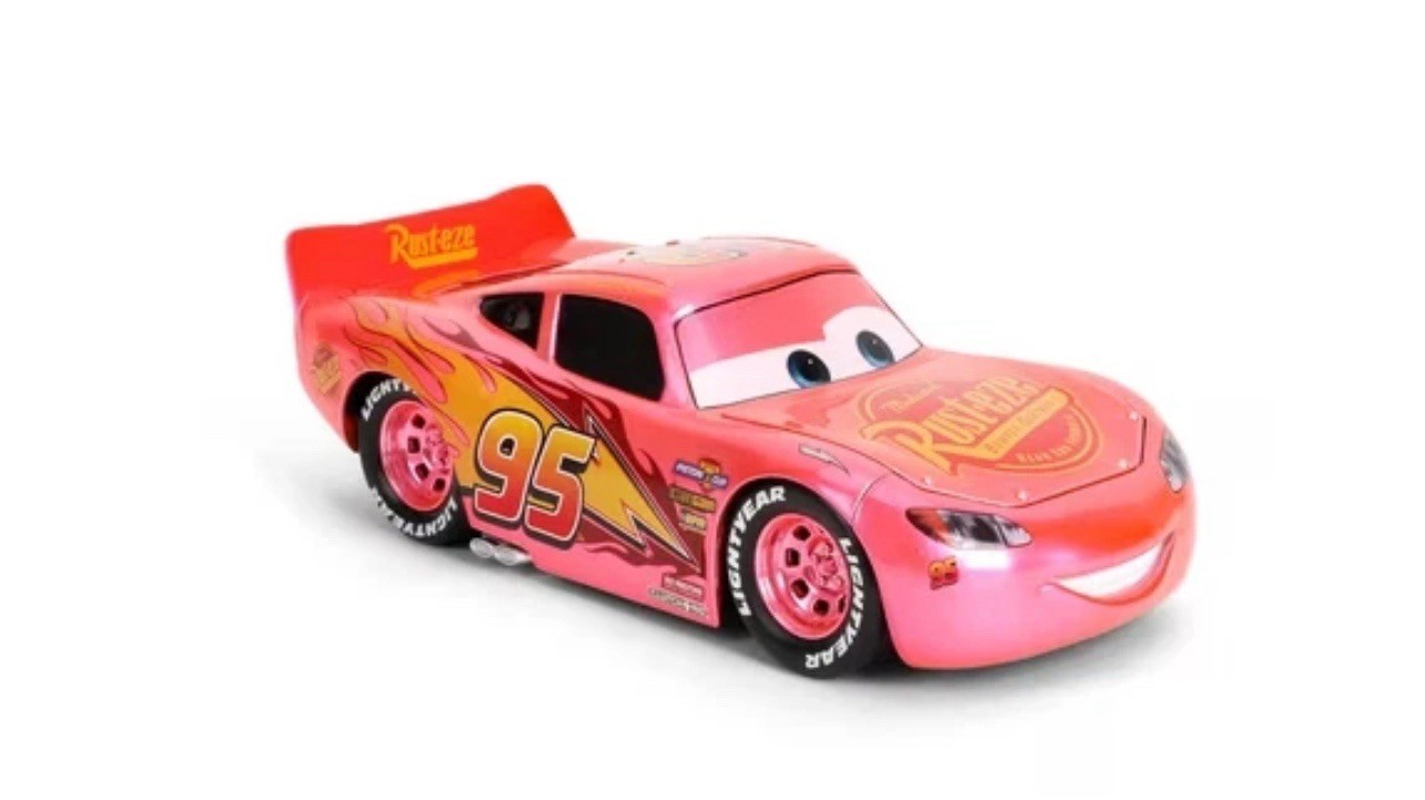 IN HAND Jada Pink Slips CHASE Disney Cars Lightning McQueen 1:24 FREE SHIP
