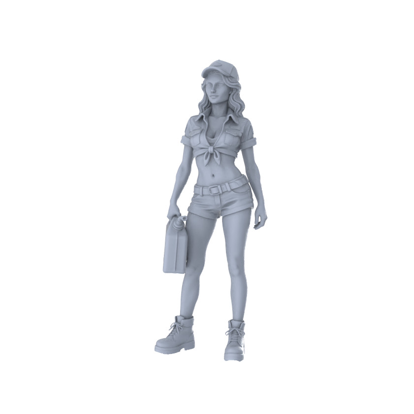 MRY-SFW LYTR352 1/64/87/160 Mechanic Hexad Auto Repair Figures DIY Decoration