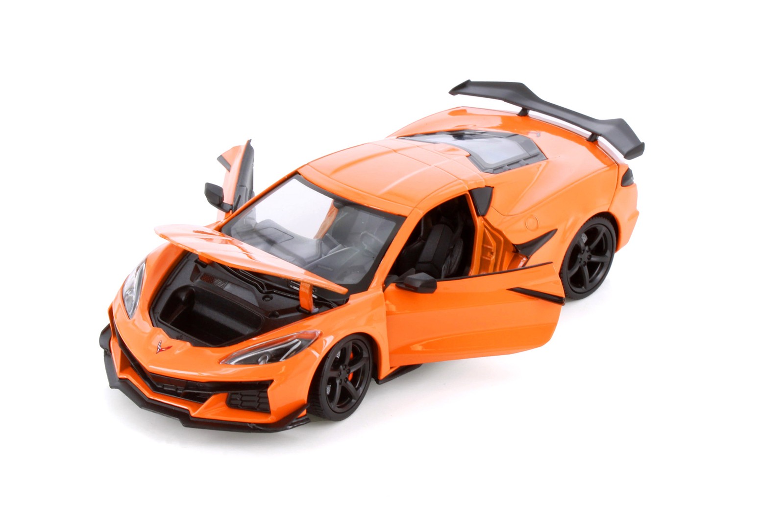 2023 CHEVY CORVETTE Z06 HARDTOP ORANGE 1/24 DIECAST CAR WELLY 24120/4D