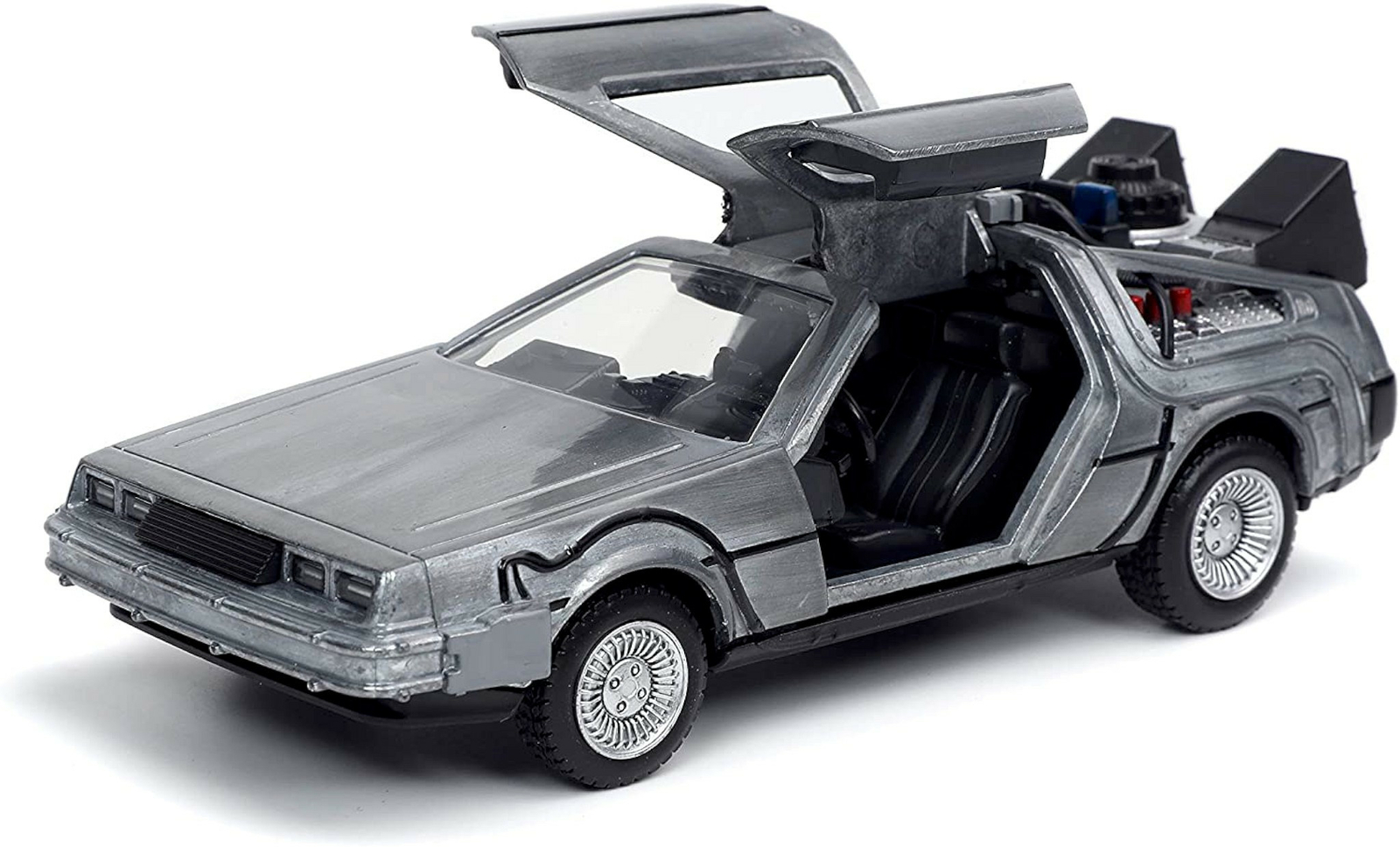 NEW Jada Toys 32185 Back to the Future TIME MACHINE 1:32 Die-Cast Metal Vehicle