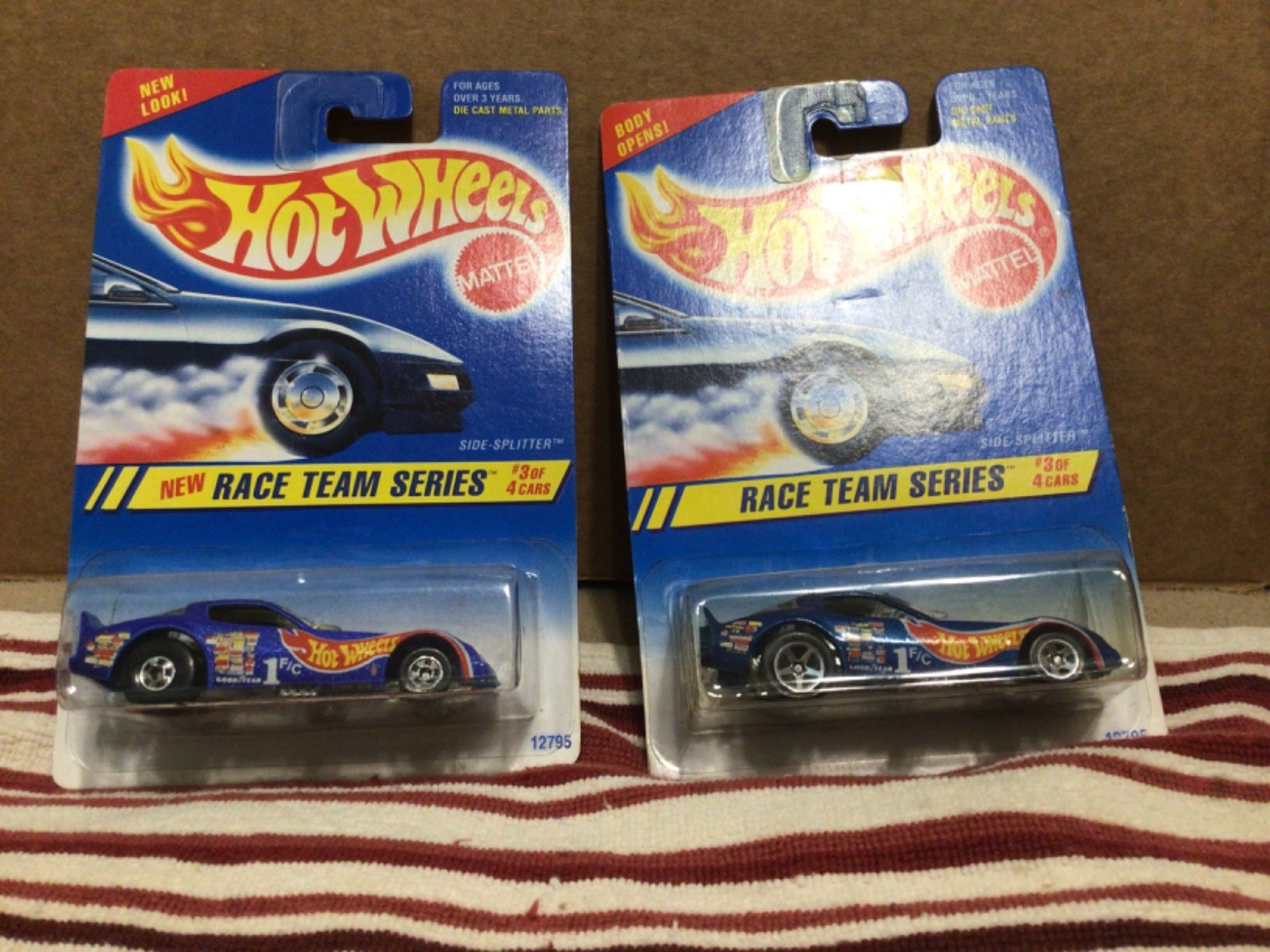 2026 Hot Wheels 1994,95,96,97, Race Team series complete sets of 4 see photos
