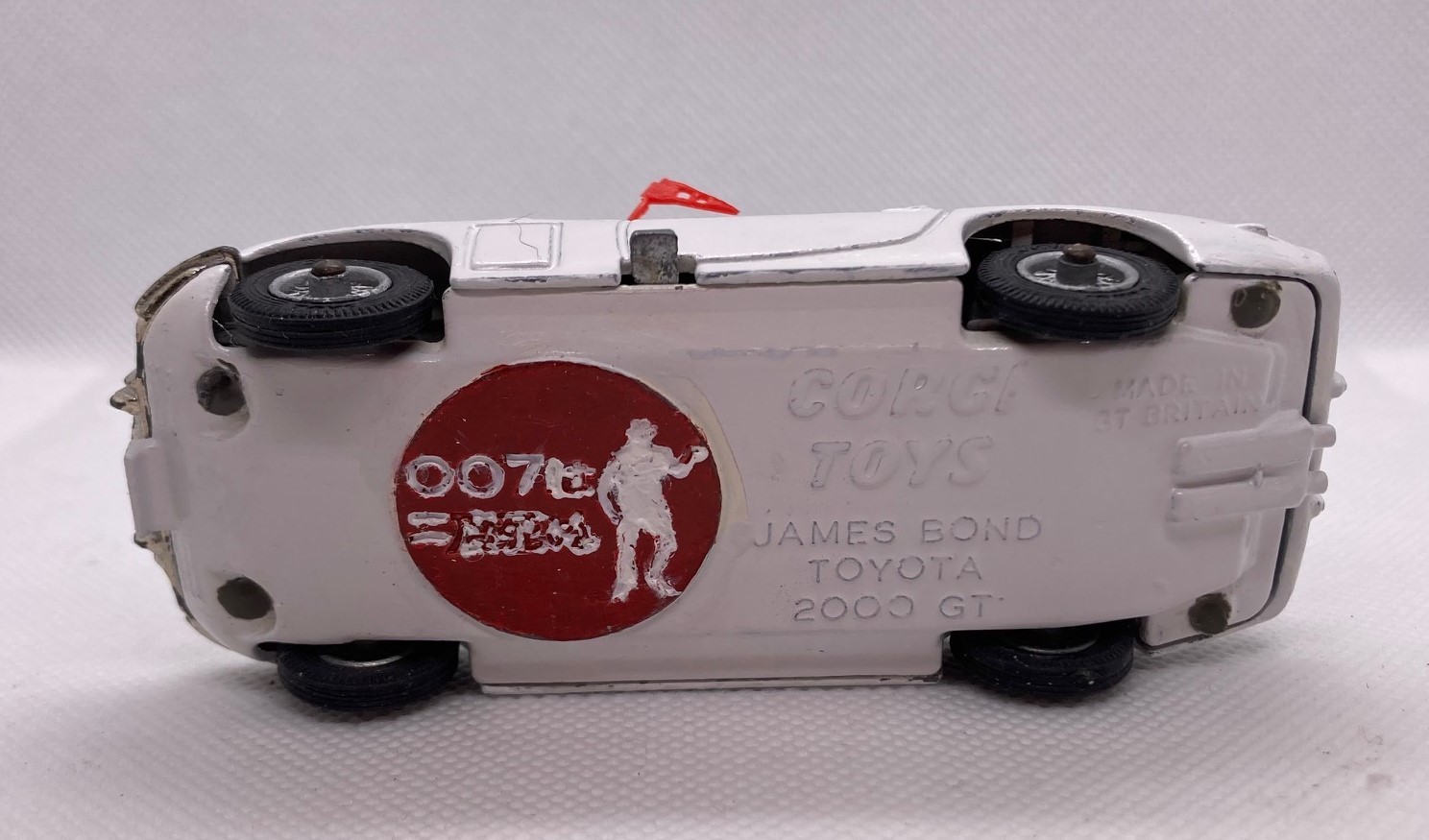 1960’s Corgi #336 James Bond 007 Toyota 2000GT “You Only Live Twice” NICE!