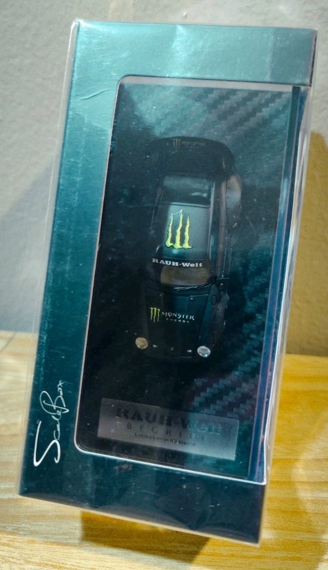 Scale Box 64 Porsche RWB Monster Energy Limited Edition No 006 From 250