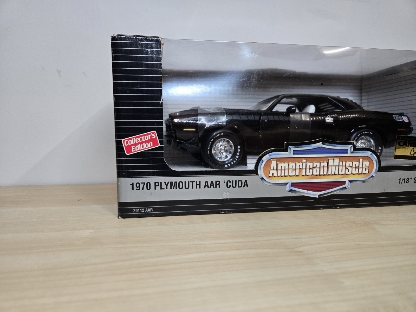 American Muscle 1/18 Campbell Collectibles 1970 Plymouth AAR Cuda Die Cast /2500
