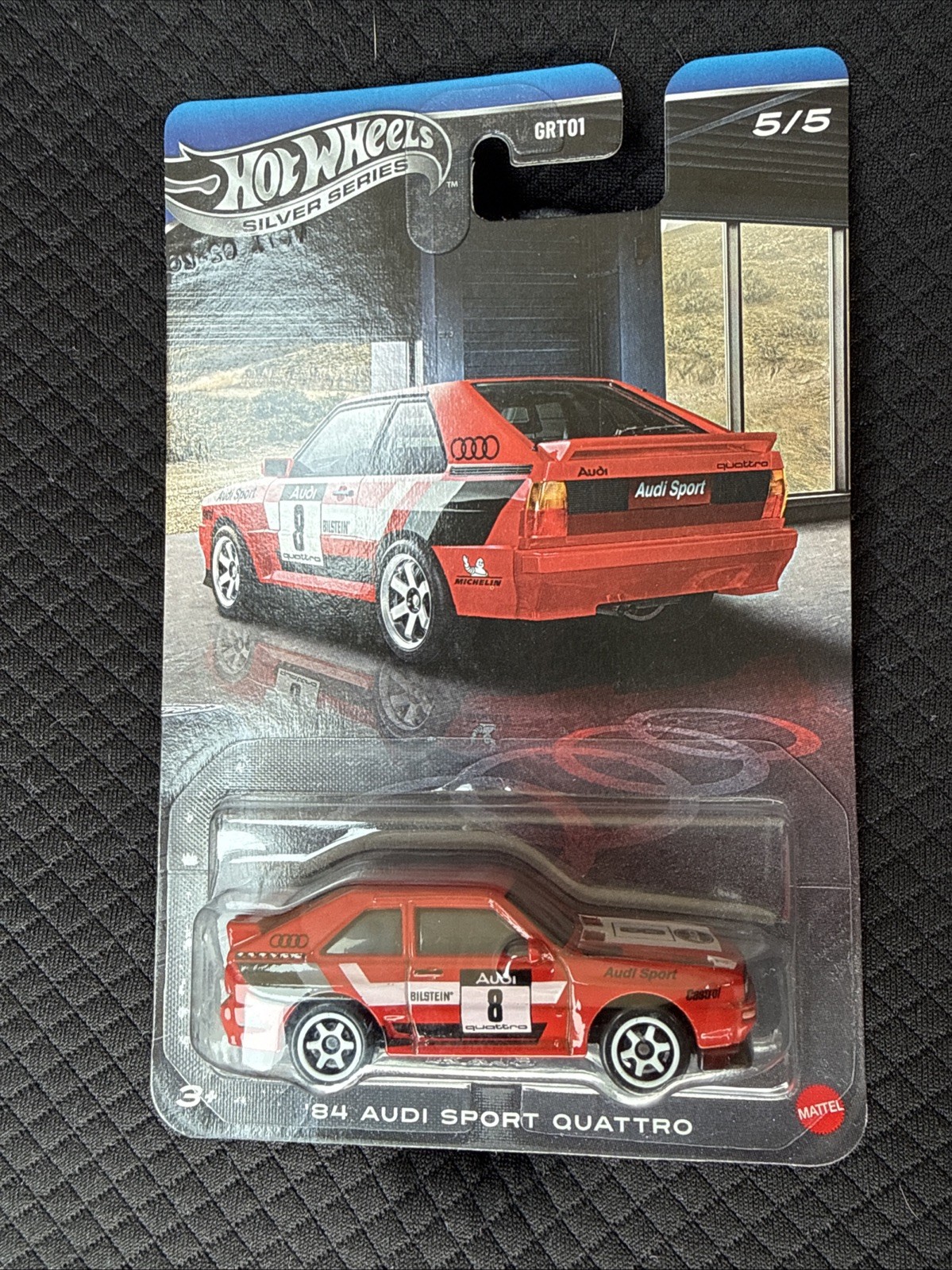 2026 HOT WHEELS Silver Series ’84 Audi Sport Quattro (Chase)