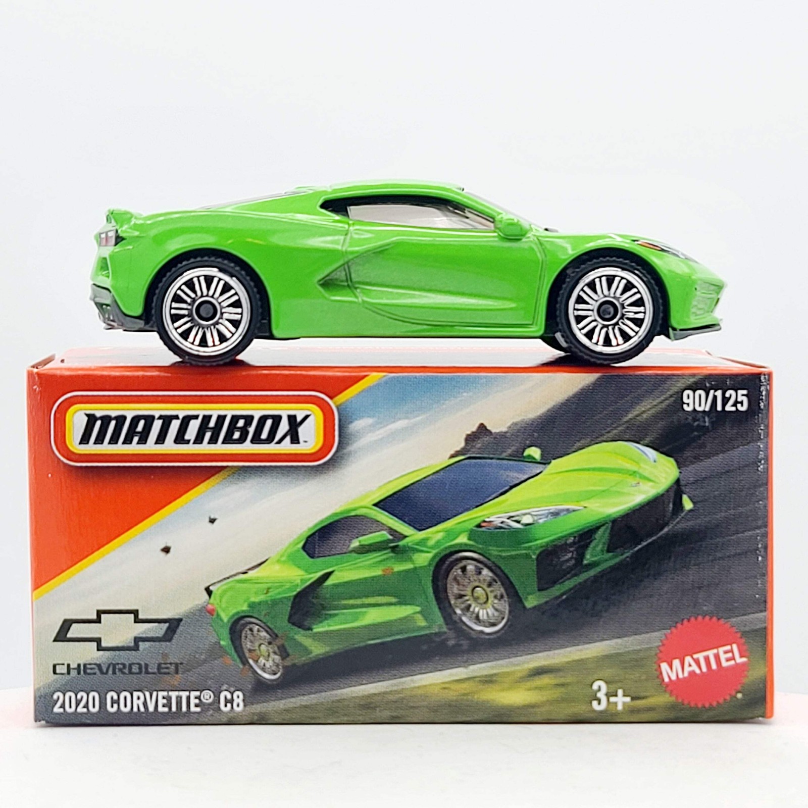 Matchbox ’20 Chevrolet Corvette (2025 Mix 6 F Basic – Power Grabs)