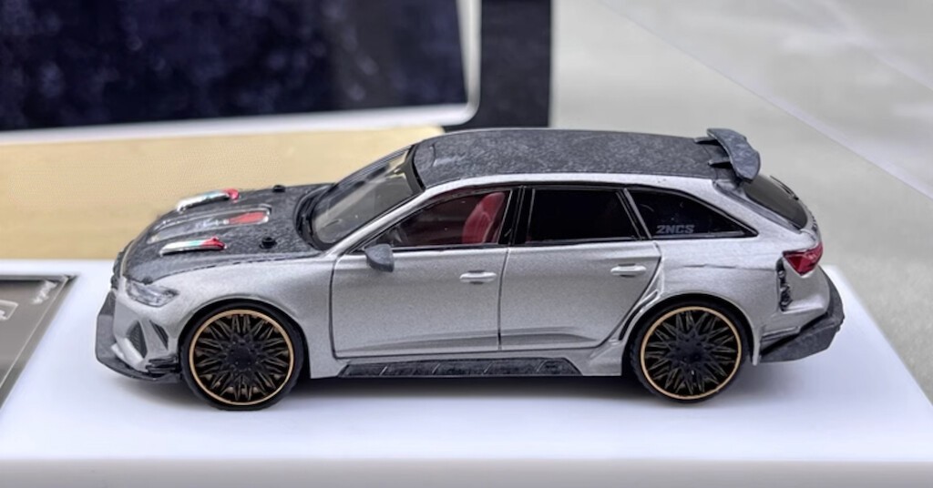 Top 1:64 RS6 2NCS Wagon Racing Sports Diecast Model Metal Car