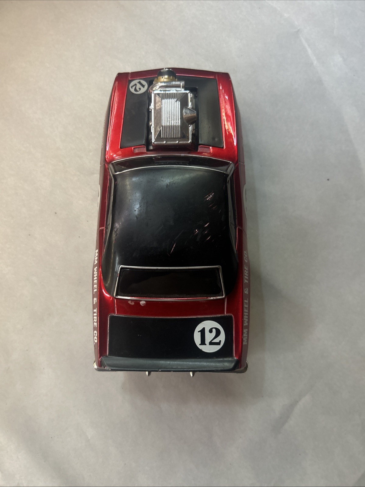 Maisto Muscle Machines – 1969 Chevrolet Camaro RS Red #12 – 1:24 Diecast