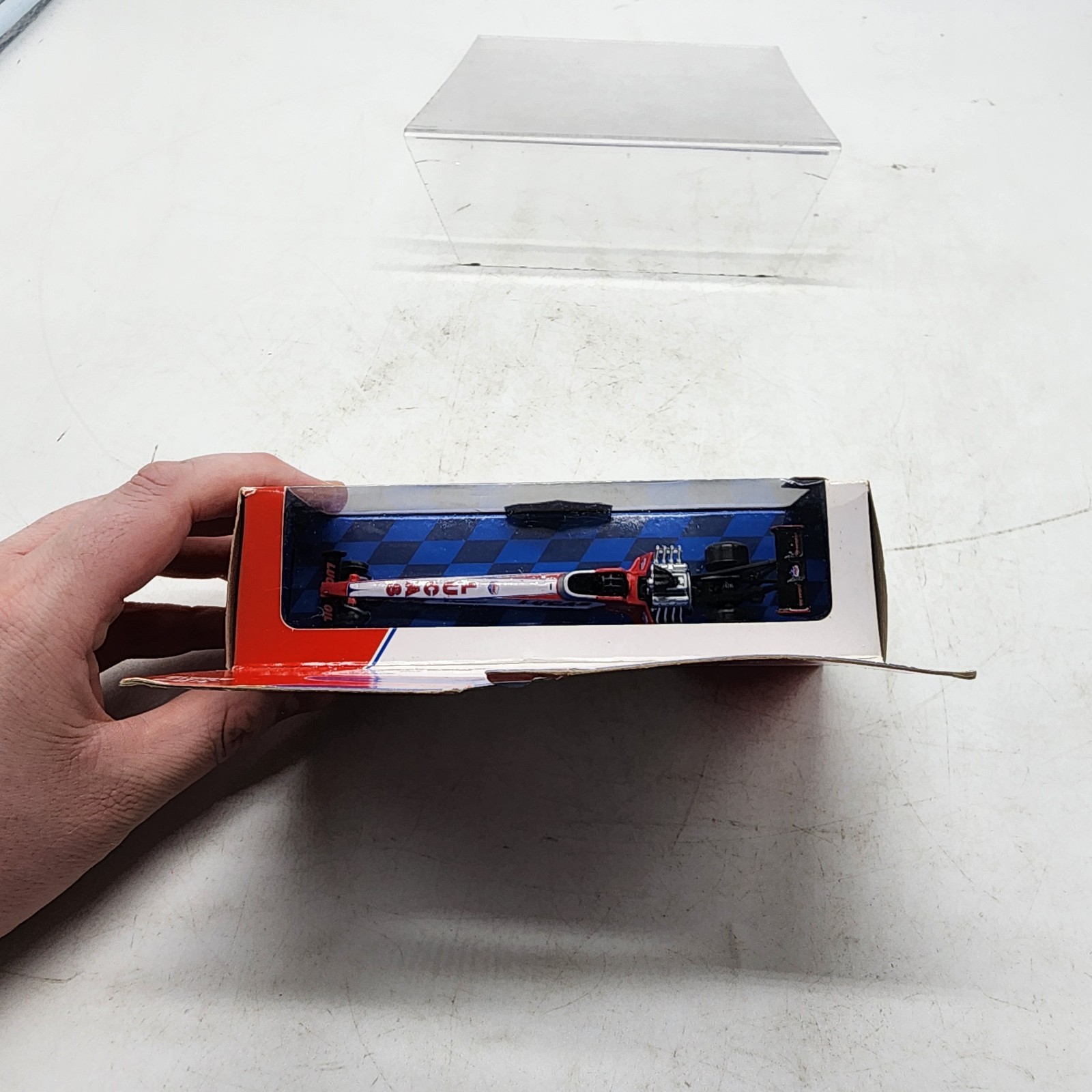 UH AutoWorld 2011 Shawn Langdon NHRA Top Fuel Dragster Lucas Oil 1:64 Sealed