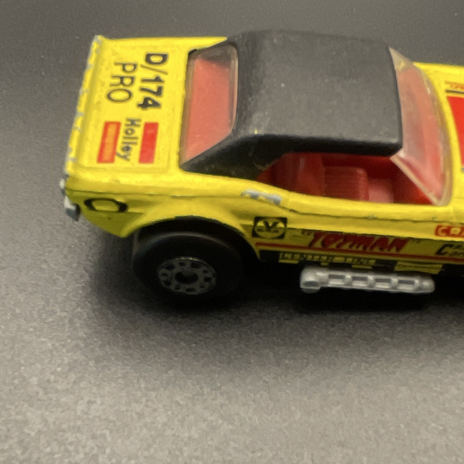 1975 Matchbox Superfast No. 1 Toyman Dodge Challenger Yellow 1:64 Loose
