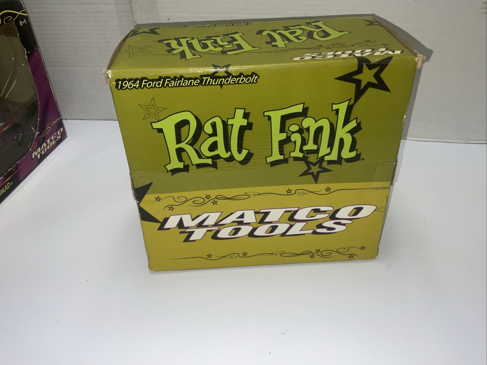 Marco Tools Rat Fink 1964 Ford Fairlane Thunderbolt Hot Rod Car Ed Roth.