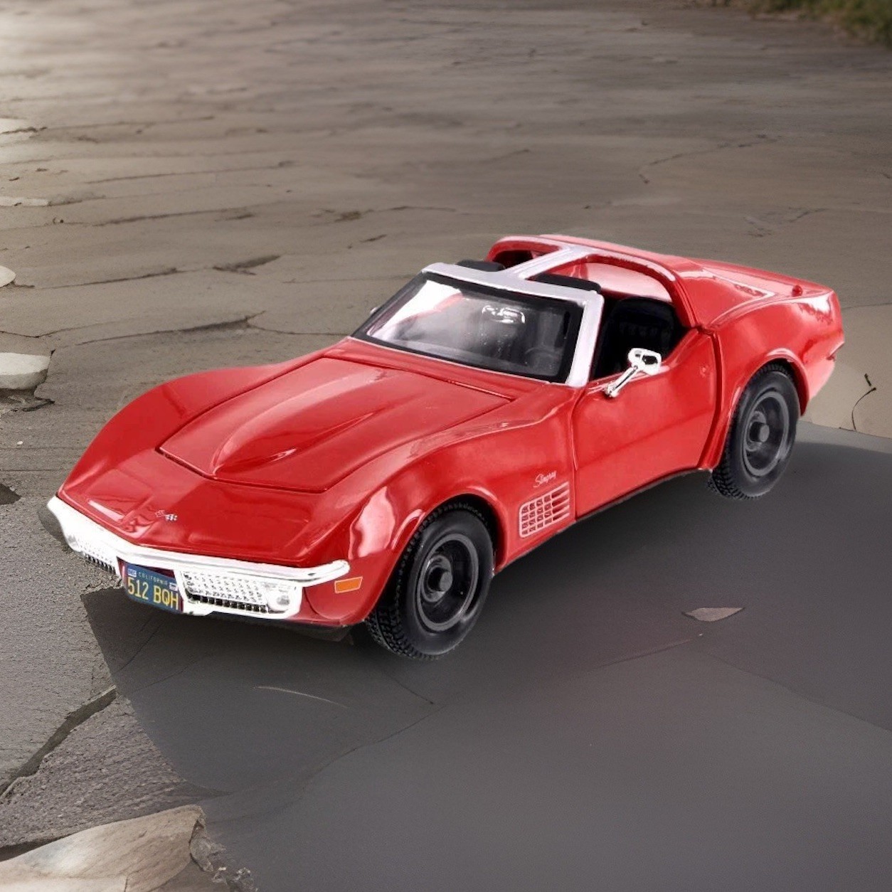 Maisto 1970 Chevrolet Corvette Red (Special Edition) 1:24 Scale