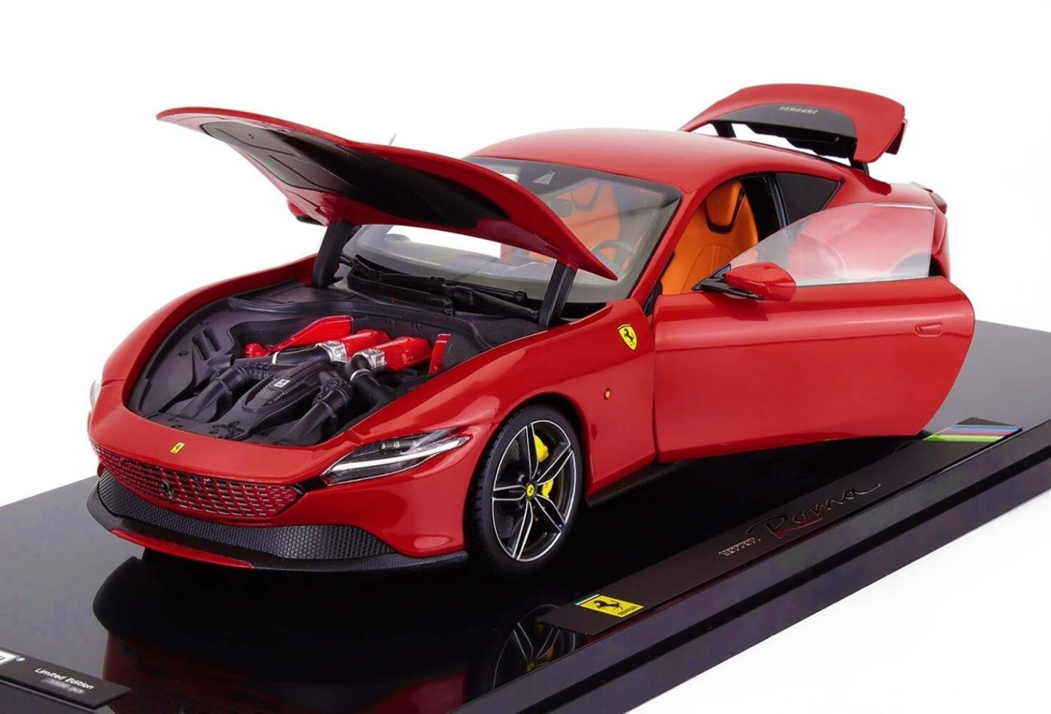 Polistil 2022 Ferrari Purosangue Rosso Corsa (Red) High Fidelity W/ DISPLAY 1:18