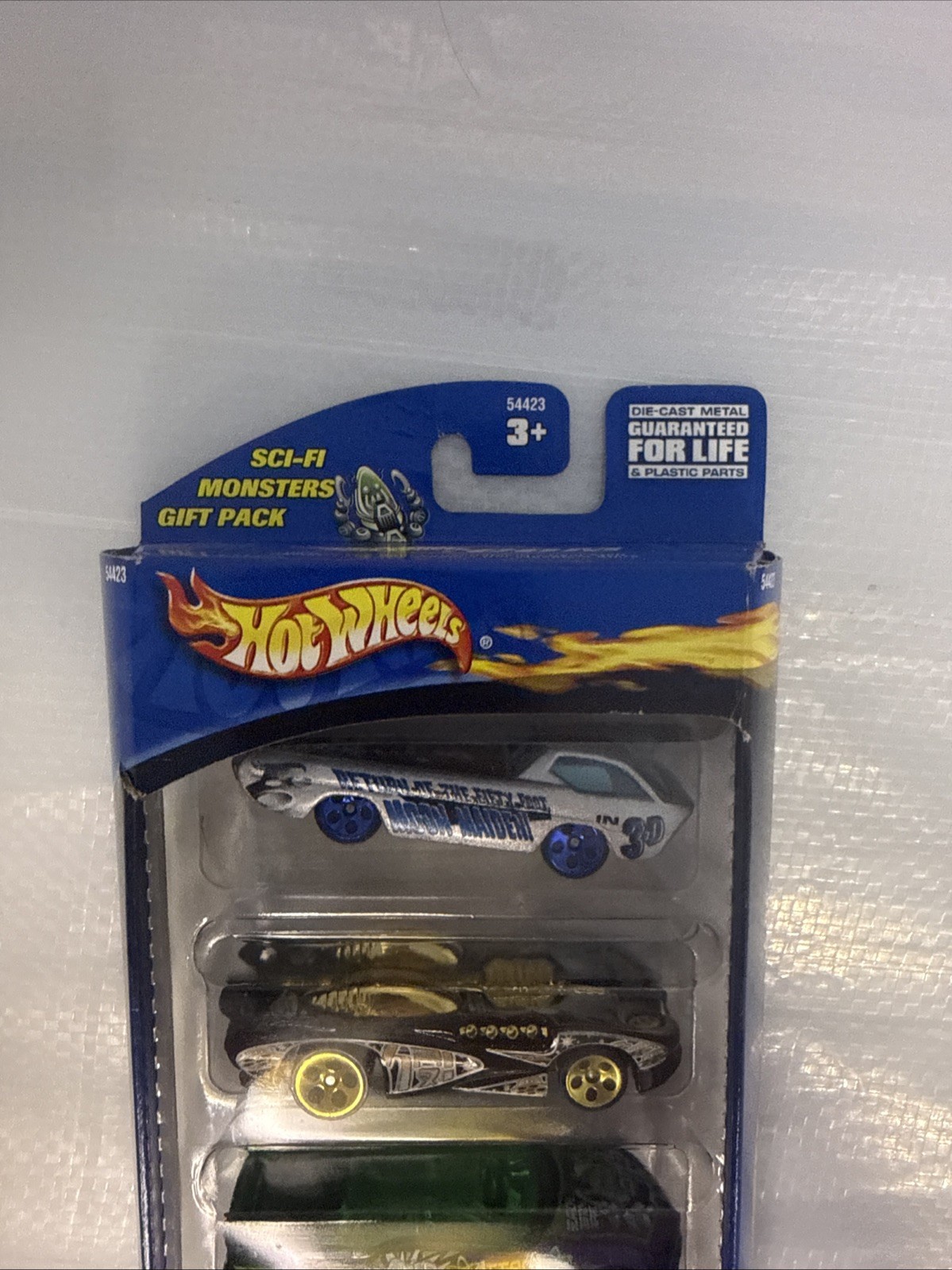 2000 HOT WHEELS SCI-FI MONSTERS GIFT PACK 5 CAR SET NEW UNOPENED PACKAGE 54423