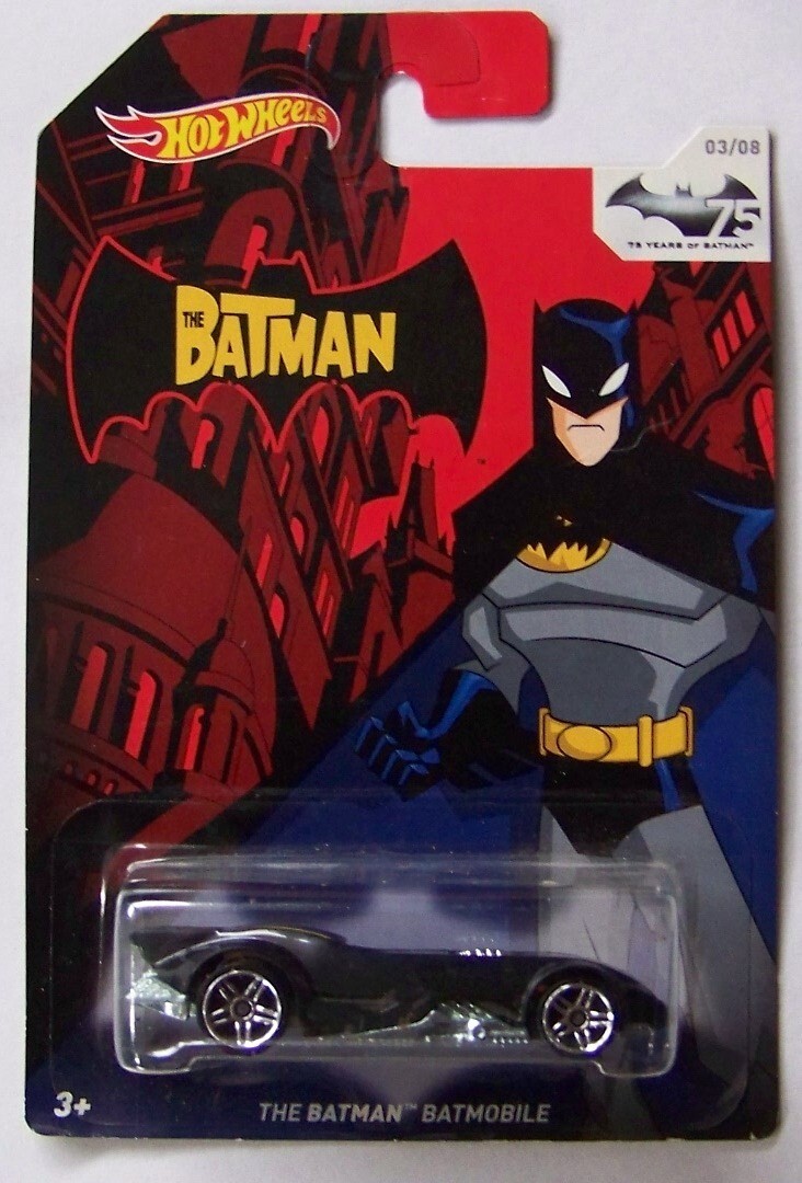 2014 Hot Wheels 75 Years of Batman Walmart Exclusive Complete Set of 8