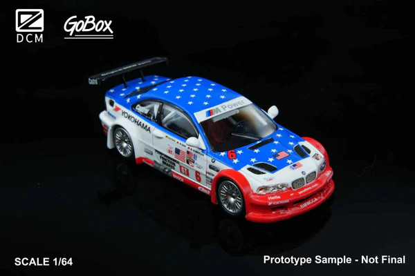 DCM X GOBOX 1:64 BMW M3 GTR E46 Flag Yokohama #6