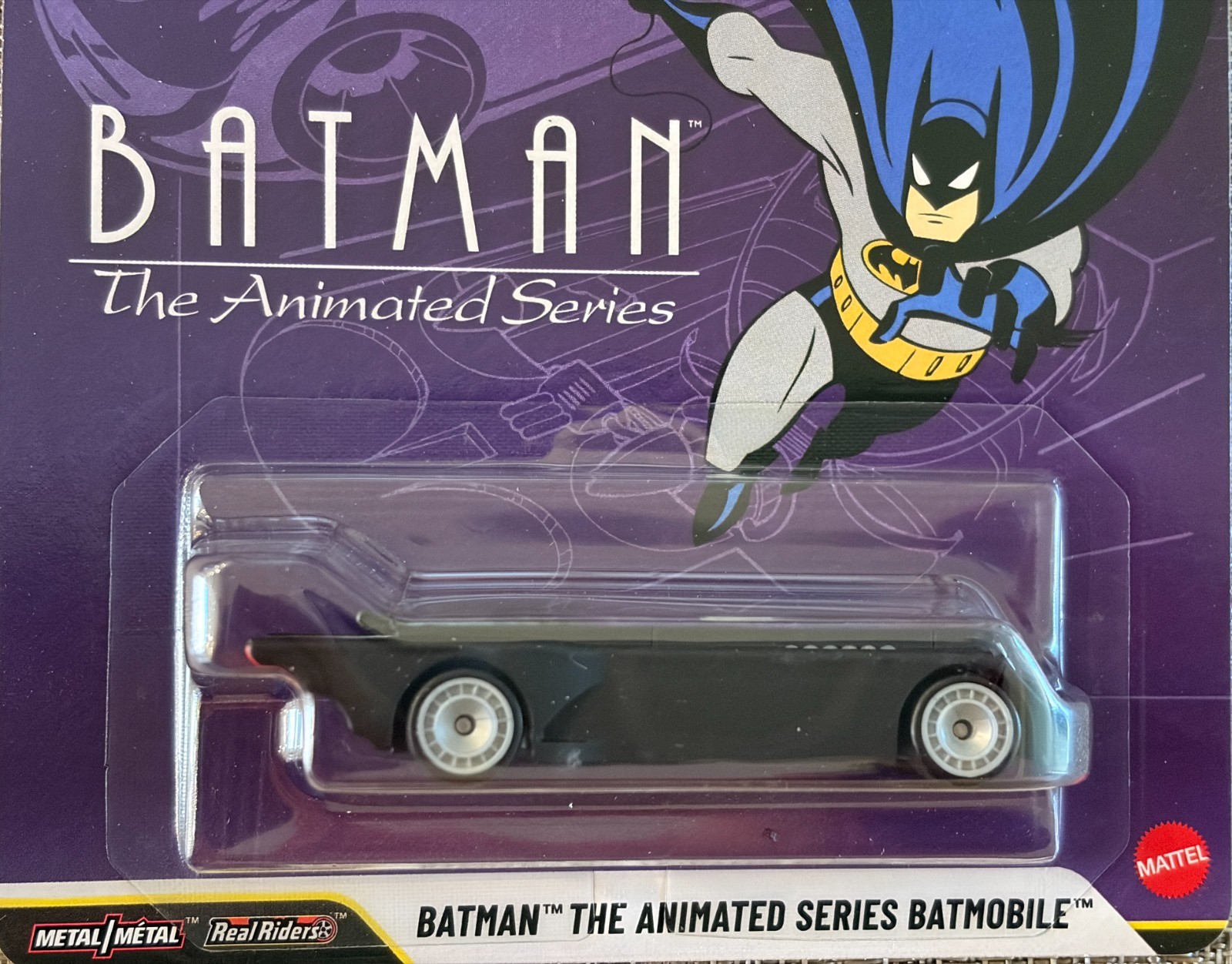 2025 Hot Wheels Pop Culture Batman The Animated Series Batmobile , Free Shipping
