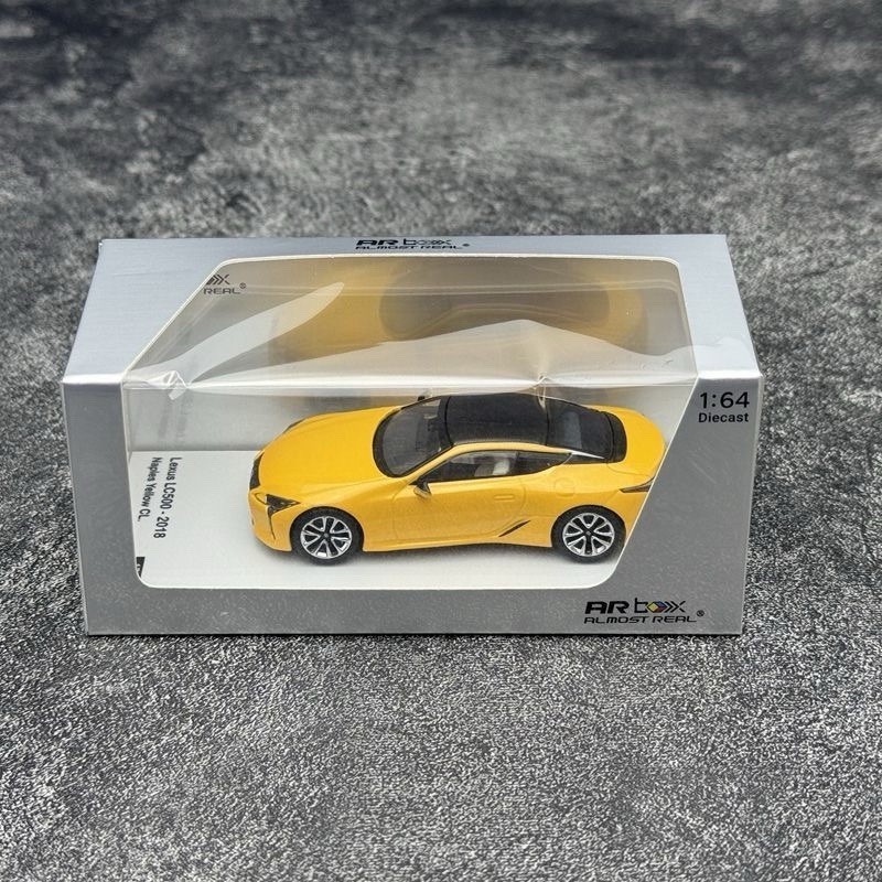 AR Box 1:64 LC500 2018 Luxury Sport Coupe Diecast Model Car Collection Gift Toy