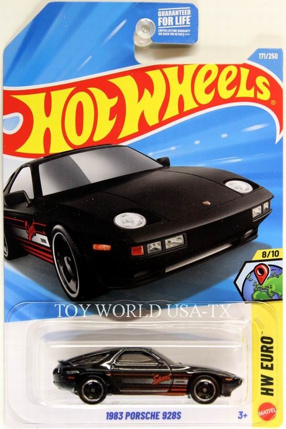 2026 Hot Wheels #171 HW Euro 1983 Porsche 928S black