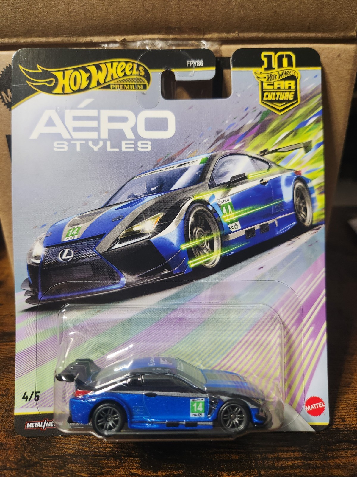 Hot Wheels 2026 Car Culture Aero Styles – Lexus RC F GT3