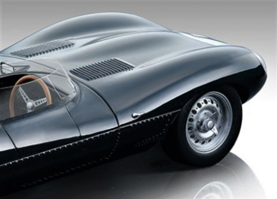Jaguar Race Car Racing Le Mans Racer1:18 Custom Built Classic Hot Rod 12
