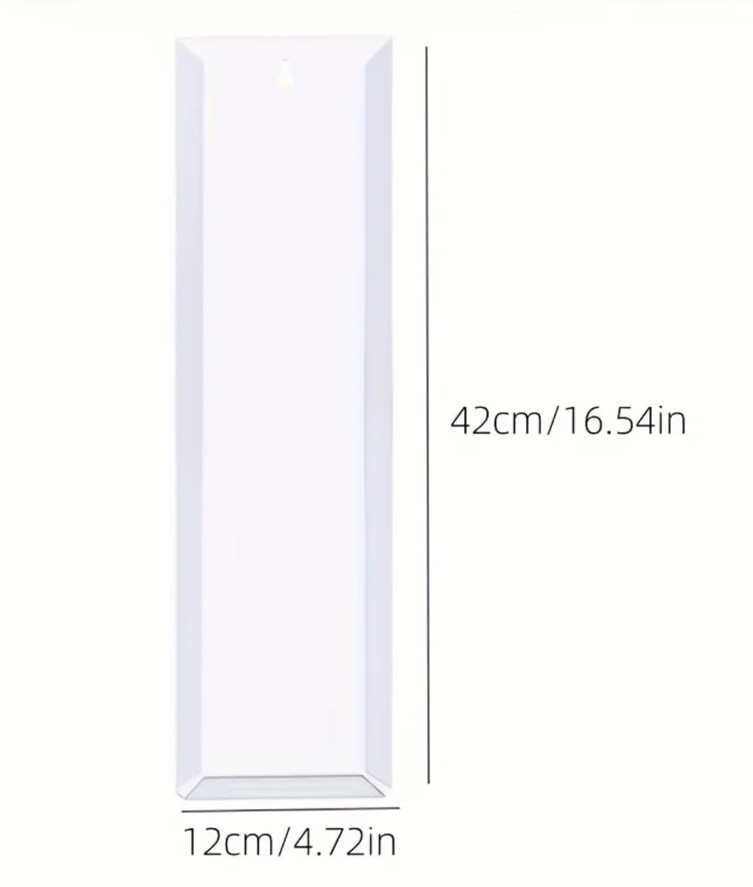 2pcs Car Display Case with Sliding Lid & Folded Edges – Transparent For Wall