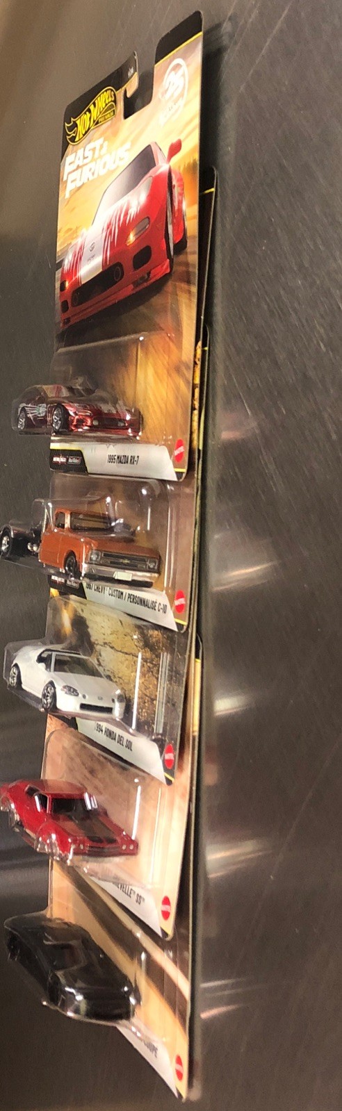 2026 HOT WHEELS 25 YEARS OF FAST & FURIOUS ( SET OF 5 ) CHEVELLE SS LAMBORGHINI