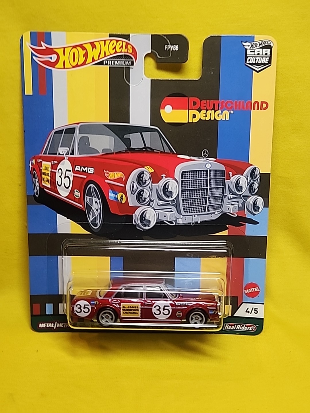 2020 Hot Wheels Mercedes-Benz 300 SEL 6.8 Deutschland Design Premium NIP 🔥(A5)