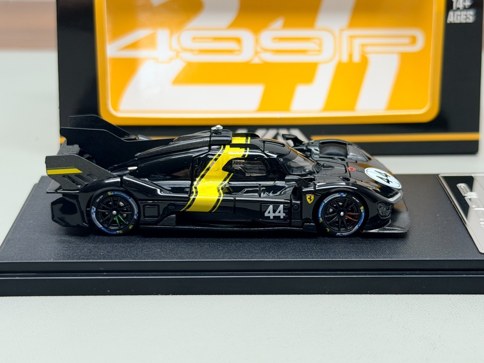 HKM 1/64 Ferrari 499P Hypercar Le Mans Alloy Car Model