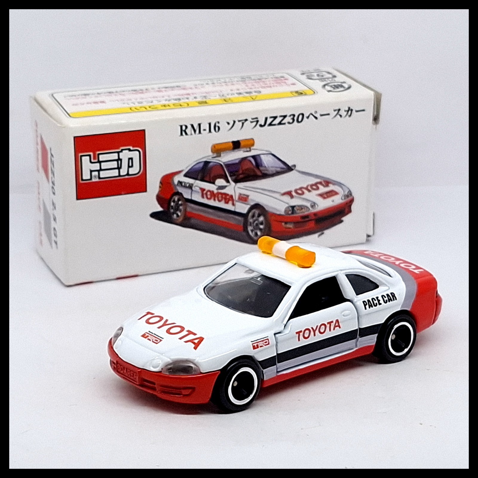 TOMICA RM-16 Toyota Soarer Pace Car JZZ30 2.5 GT 1/63 Tomy 5 Diecast Car New