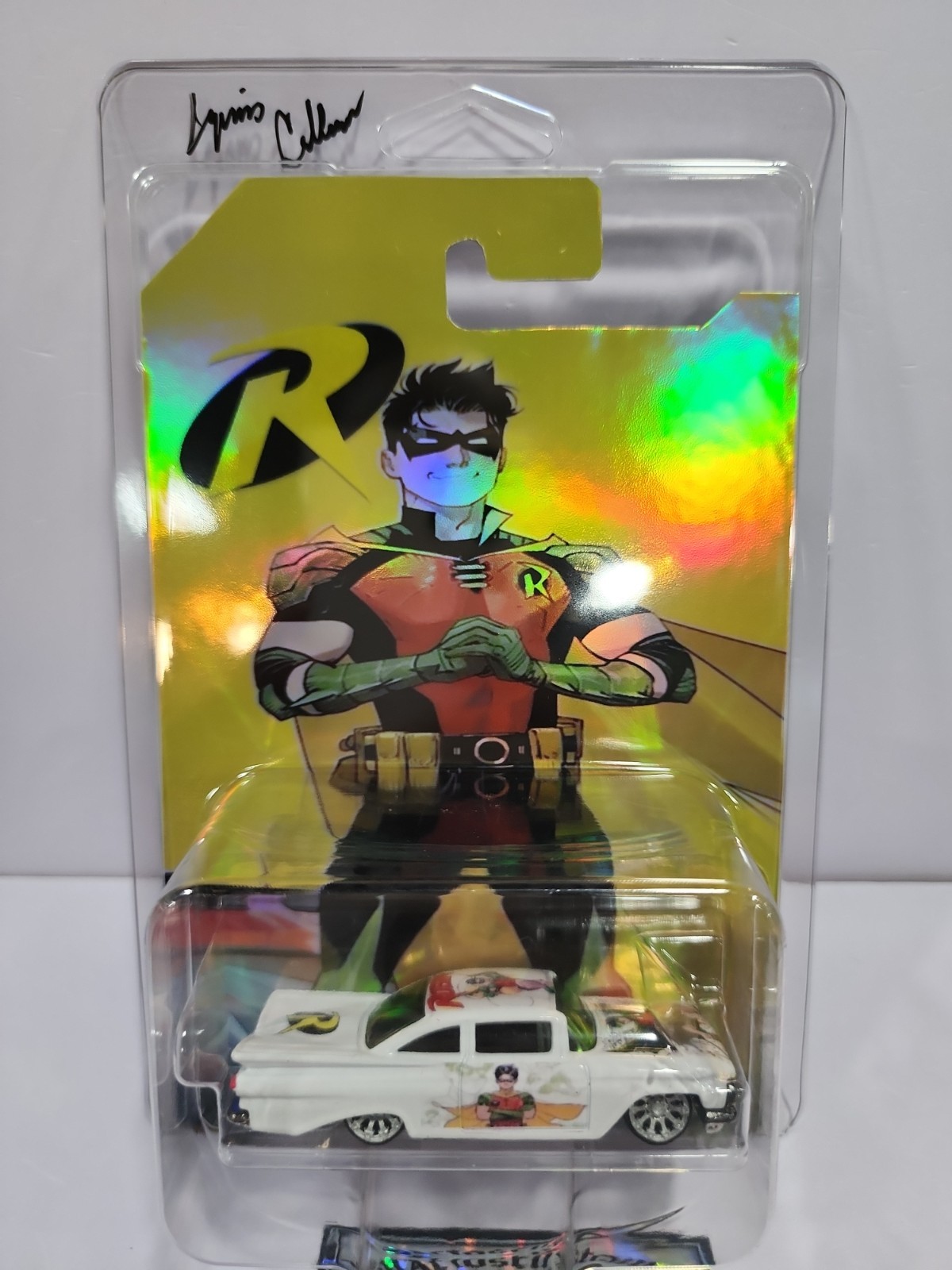 Hot Wheels ’59 Chevy Impala CUSTOM TIM DRAKE ROBIN THEME RESEALED CUSTOMIZED