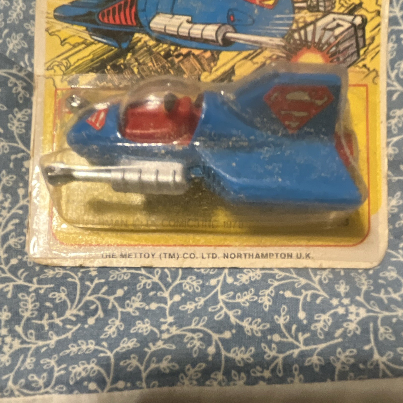 Corgi Juniors Superman Supermobile 1:64 Diecast Spaceship 1979 Unopened Box