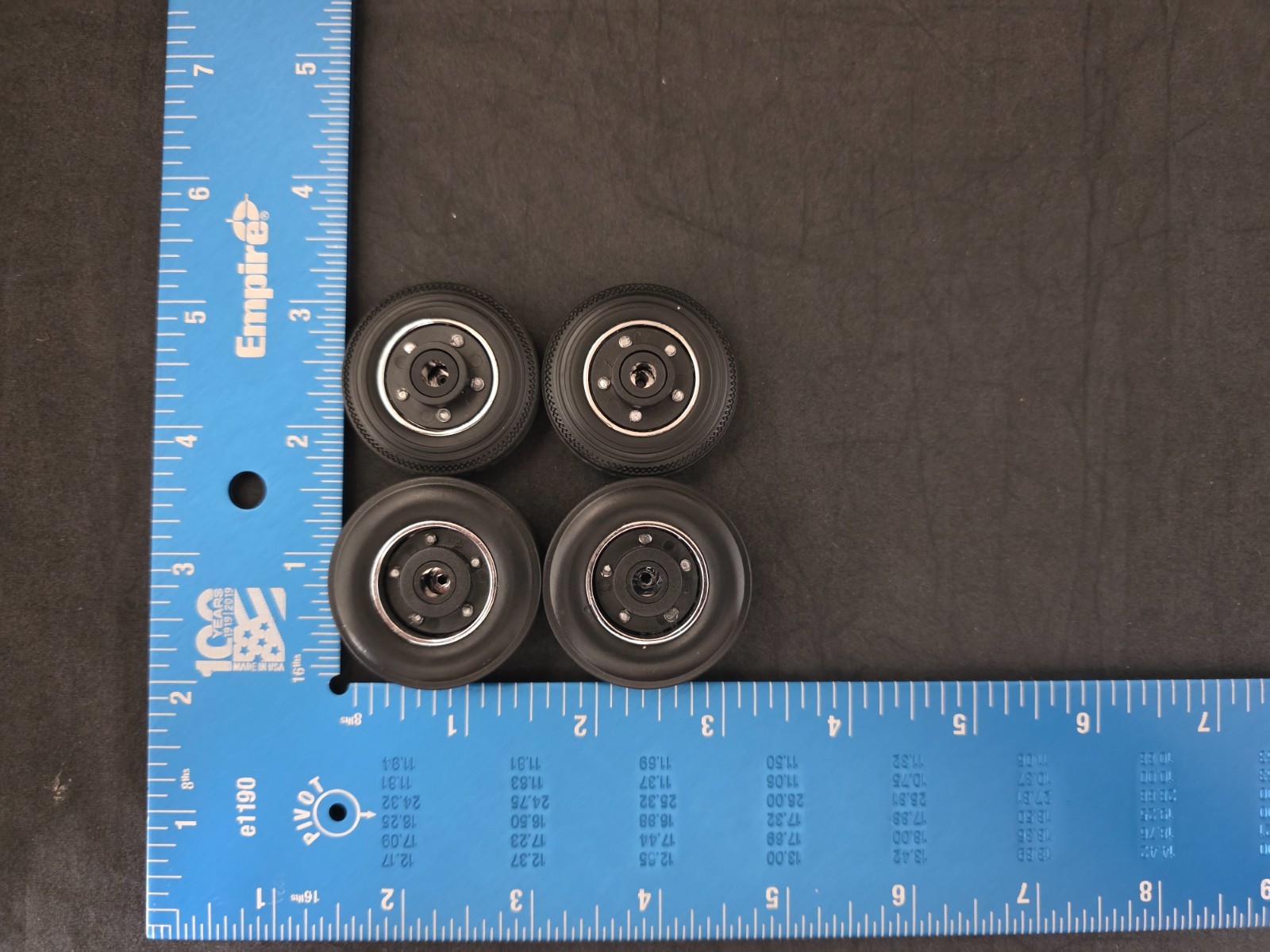 ACME 1:18 Scale Drag Wheel and Tire Set – A1806138W