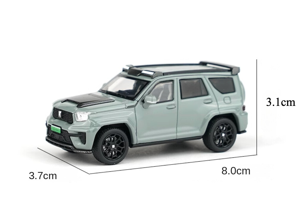 XCARTOYS 1:64 Gray Tank 700 ORV SUV Off Road Sport Model Diecast Metal Car
