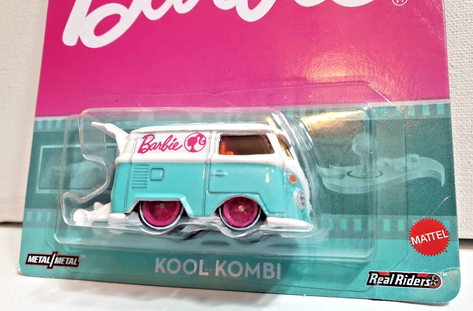 Hot Wheels Premium Pop Culture Barbie Volkswagen Kool Kombi – Lot Of 2