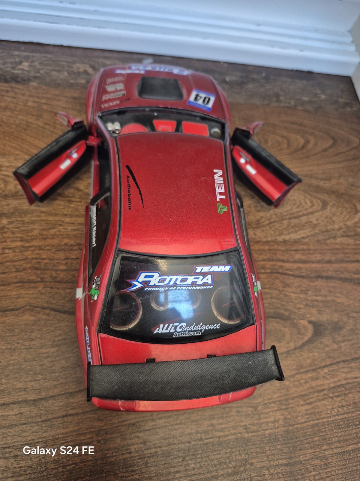 Jada Toys Import Racer 1:18 Scale Red Metallic Subaru WRX STi Sedan No Box