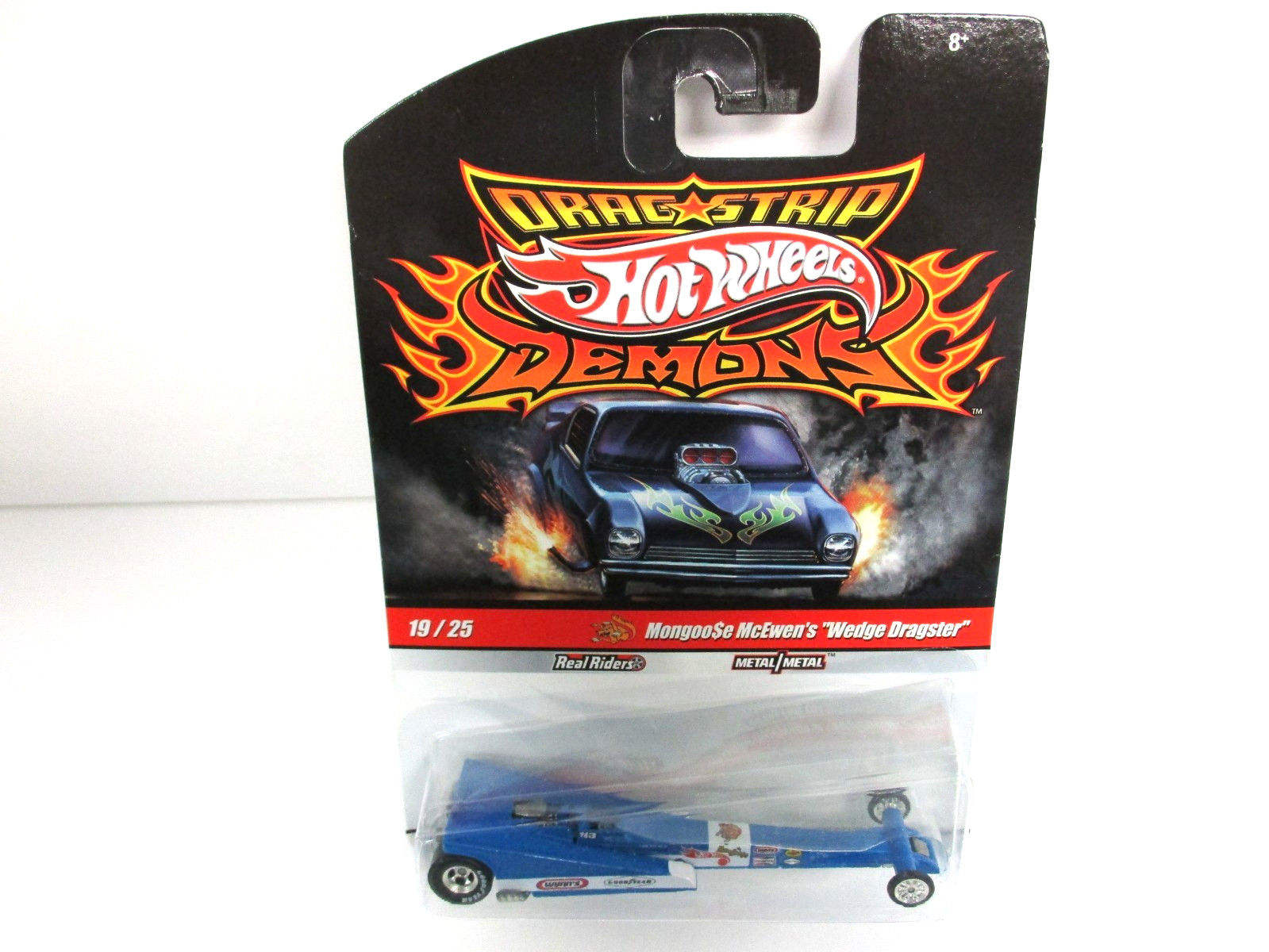 HOT WHEELS – DRAG STRIP DEMONS – TOM “MONGOOSE” McEWEN T/F WEDGE DRAGSTER