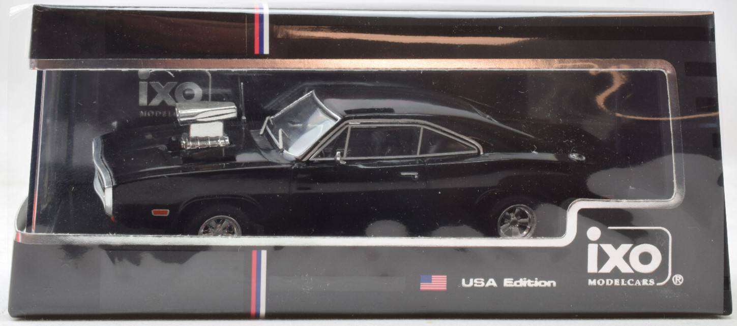 IXO Models 1970 Dodge Charger W/ Blown Engine 1:43 Scale Diecast Car IA43007