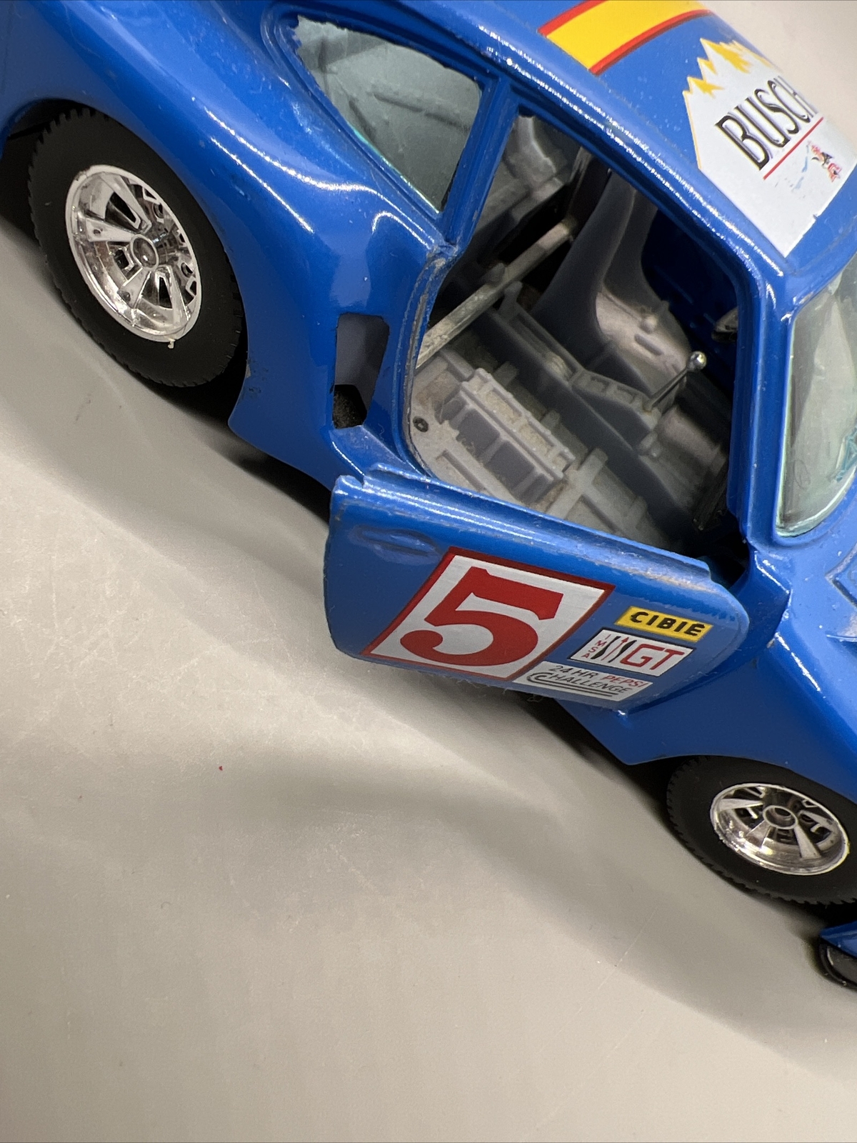 Ferrari GTO Rally Burago porsche car 1984 40 Rosso Corsa Red 1:24 7” 935 tt