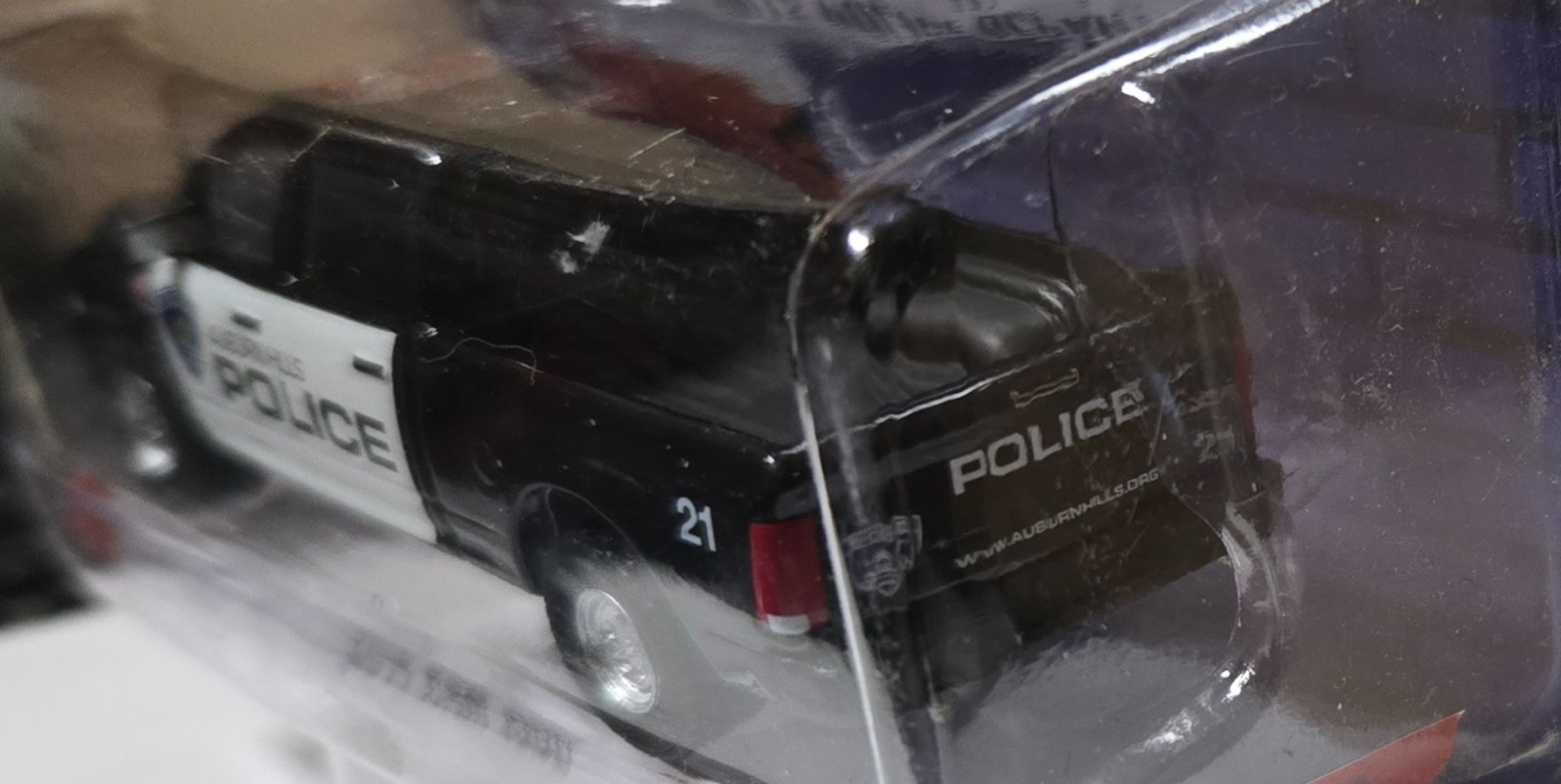 Greenlight 2014 Ram 1500 Pickup Auburn Hills MI Police Truck 1:64 Scale