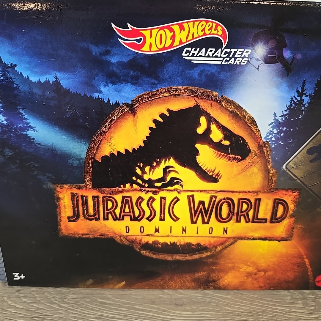 Hot Wheels Character Cars (2021) JURASSIC WORLD DOMINION 5pk Vehicles GYJ92