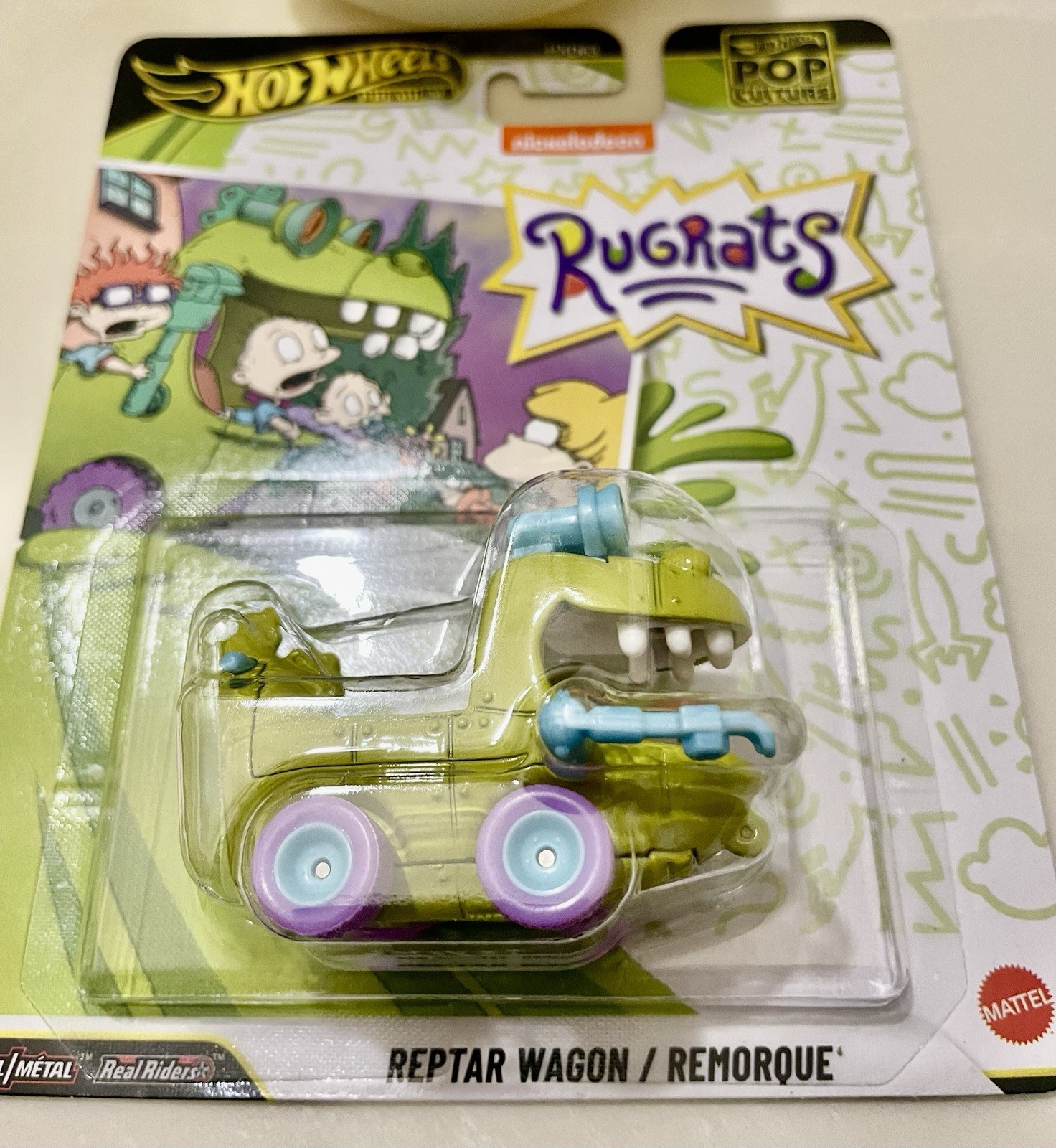 Hot Wheels Premium Pop Culture 3 cars Batman The Animated Series Rugrats,Matrix
