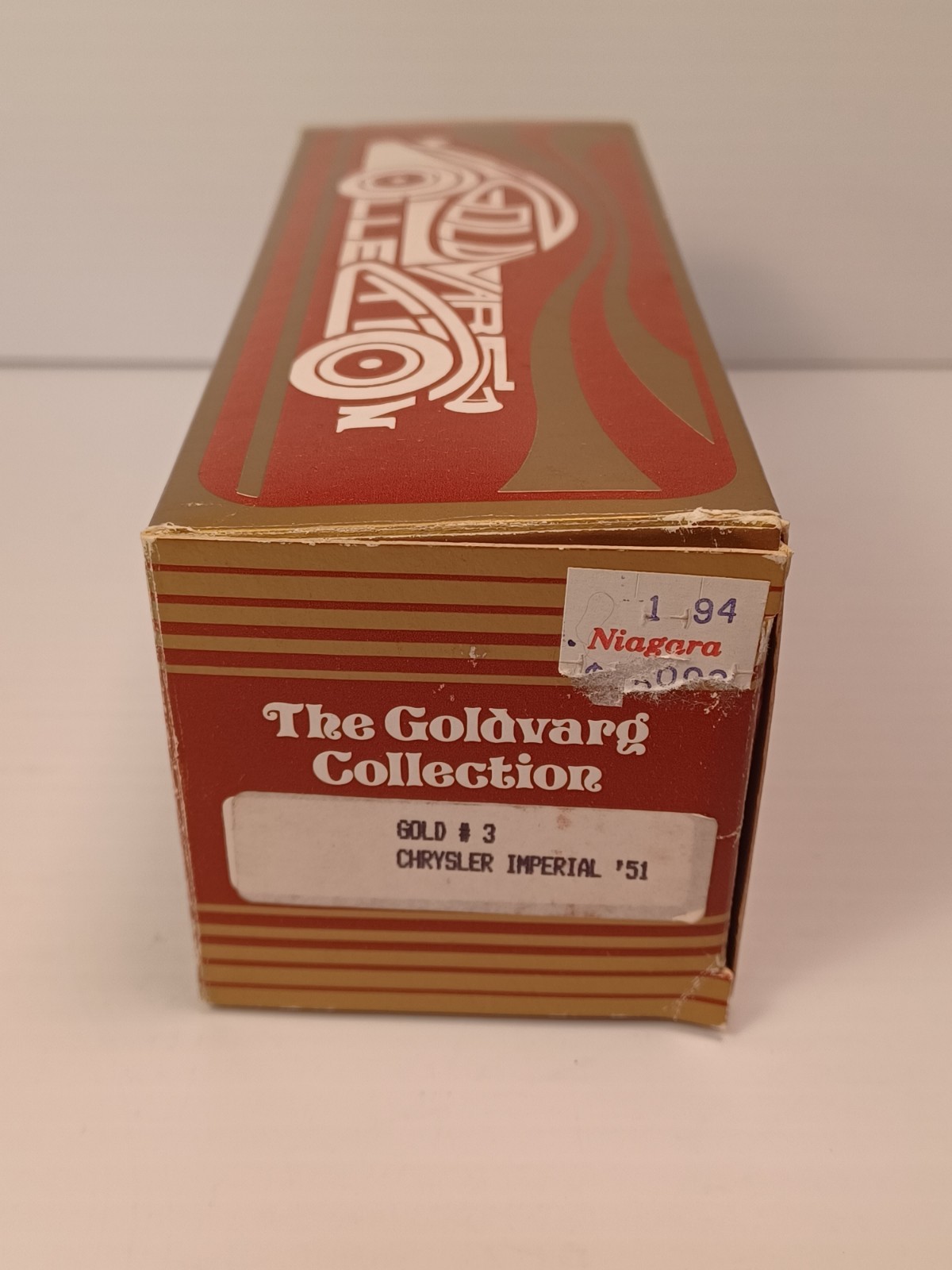 The Goldvarg Collection #3 Original White Metal Model 1951 Chrysler Imperial