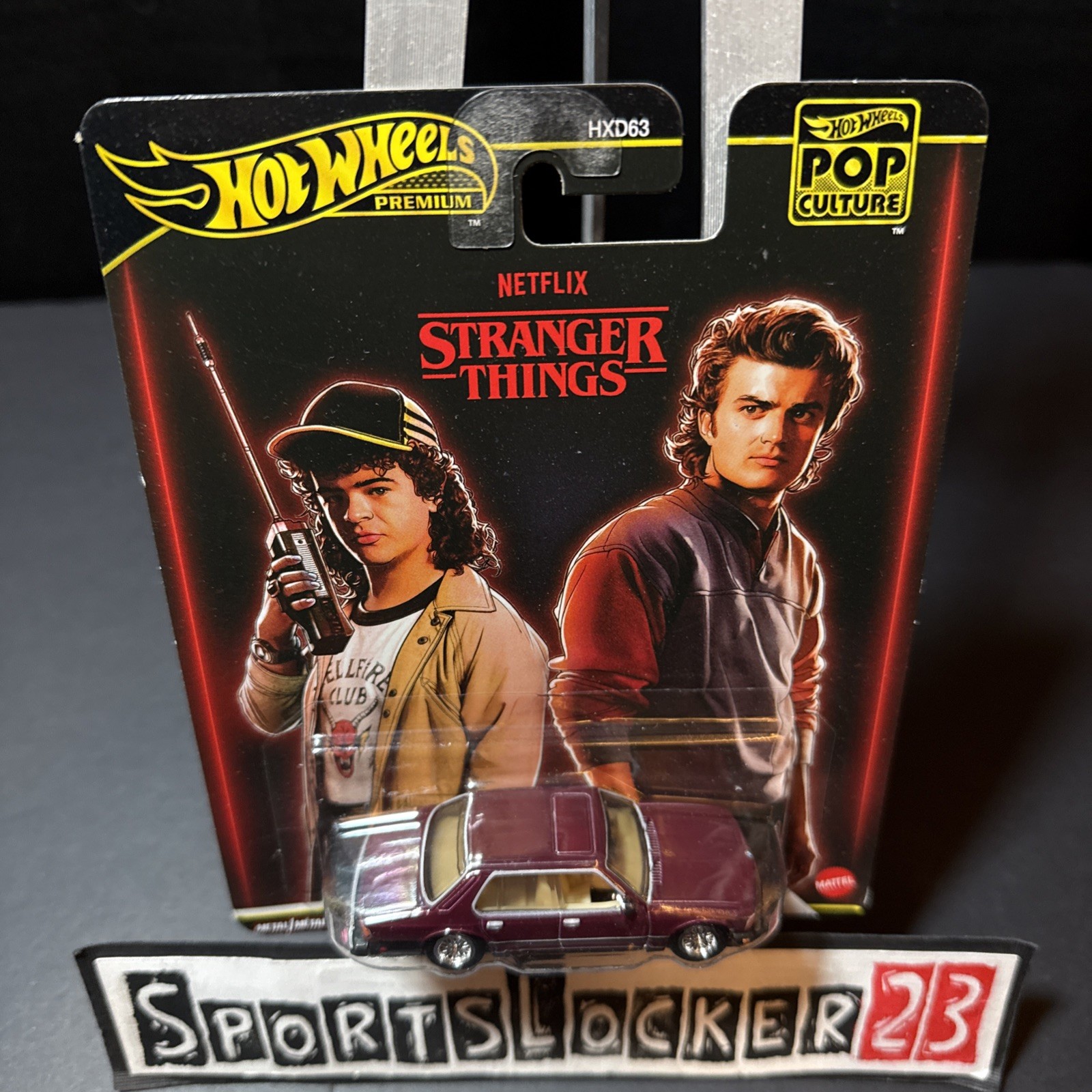 Hot Wheels Premium 2025 Pop Culture Stranger Things 1983 BMW 733i (2025) IN HAND